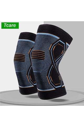 Jialan Tcare Menisküs Yırtılması İçin 1 Çift Dizlik, Koşu Siyah - Mavi