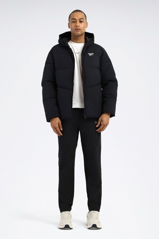 Reebok Mont Erkek Siyah Morsat Puffer Coat 000000000102697363