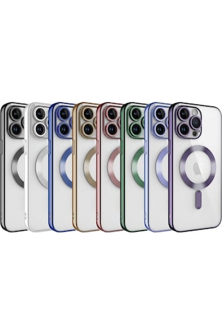 Apple Uyumlu iPhone 14 Pro Max Kilif Kamera Korumali Magsafe Wireless S 563310894