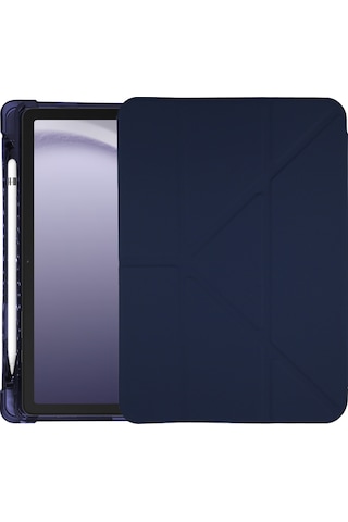 Apple Uyumlu iPad 11 Nesil A16 Standlı Smart Tablet Kılıfı & Kapaklı Kalem Bölmeli Kılıf