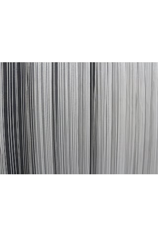 Evdepo Home Kullanıma Hazır Çizgili Tül Perde (446700872)