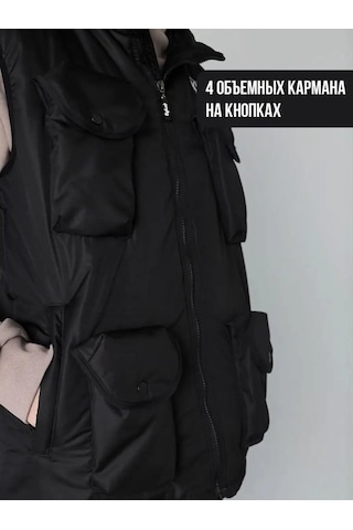 Gorod Gor'kij Erkek Yeleği İlkbahar-sonbahar 70869944 Siyah