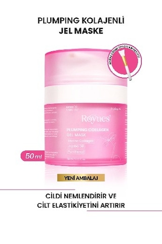 Royues Soyulabilir Kolajen Jel Yüz Maskesi 50 ML