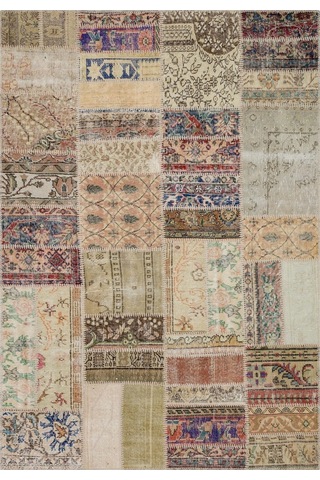 Değerli Patchwork Halı 160x230 Cm - 6300