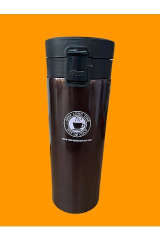 Arow Süper Trend Çift Katmanlı Termos - 500 Ml - D-281-kahverengi