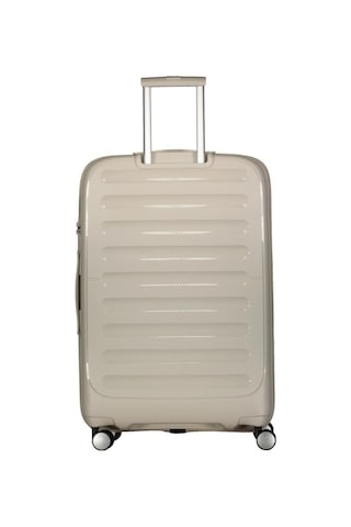 Benetton Büyük Boy %100 Polipropilen Valiz Bej Bnt1000