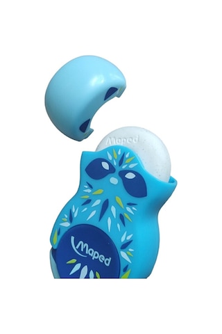 Mini Cute Tek Delikli Kalemtıraş Ve Silgi