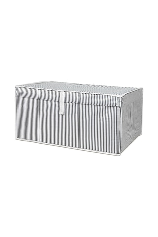 5'li Set Kapaklı Çok Amaçlı Hurç Saklama Kutusu Organizer Mega 60 X 40 X 30 Cm Gri Gri