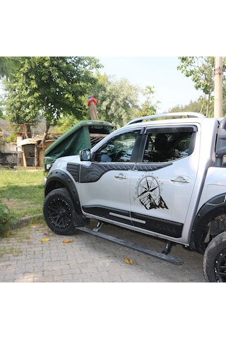 Nissan Navara 2016-2021  Yarasa Yan Kapı Kaplama