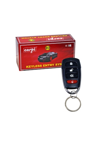 Carpi Açma Kapama 12v Siyah Kumandalı 4 Tuşlu Sinyal Çıkışlı Br4602612