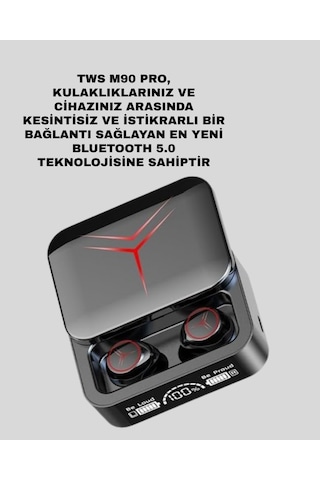 Bluetooth 5.3 Kablosuz Kulaklık Dokunmatik Kontrol Ve Ipx6 Su Geçirmezlik 1