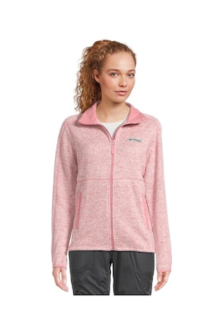 Columbia Fermuarlı Kadın Sweatshirt Bej