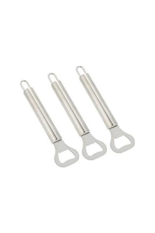 Electric 3'lü Paslanmaz Çelik Bira Açacağı Seti - Pratik, Taşınabilir Mutfak Aksesuarı, Kamp Ve Parti İçin Uygun