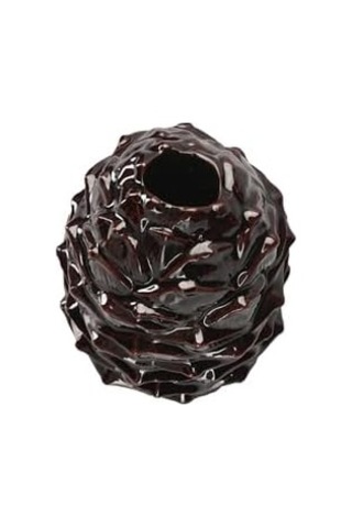 Kozalak Vazo 18cm Şefaf