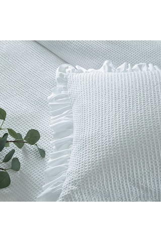 Linens Bsp Çift Kişilik Yatak Örtüsü Seti Beyaz
