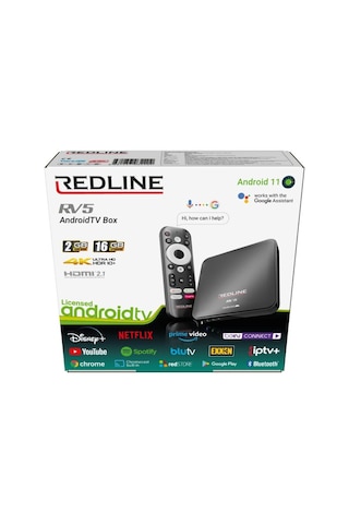 Redline RV5 Android 11 Lisanslı TV Box