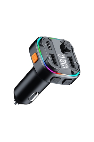 Phixi Fm25 Araç Fm Transmitter Bluetooth 5.3 + Pd & Usb-a Hızlı Şarj