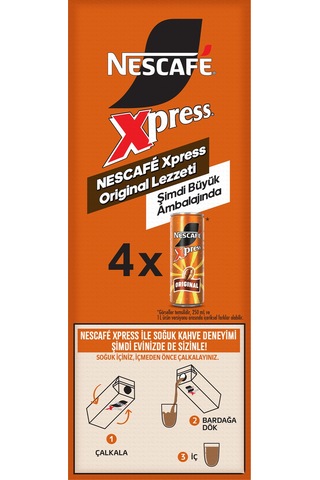 Nescafé Xpress Original Soğuk Kahve 1 L Hazır