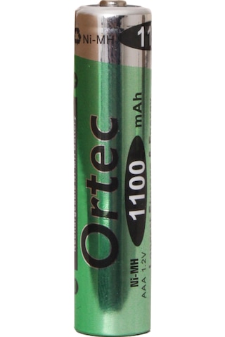 Ortec 1.2 V 1100 mAh Ni-mh Aaa Şarj Edilebilir İnce Kalem Pil