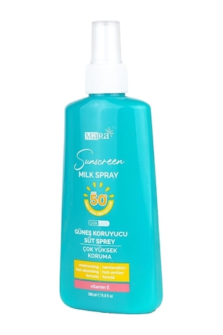 Mara Gunes Koruyucu Sut Sprey Spf50+ 200 Ml./sunscreen Mılk Spray Spf 50+ 200 Ml