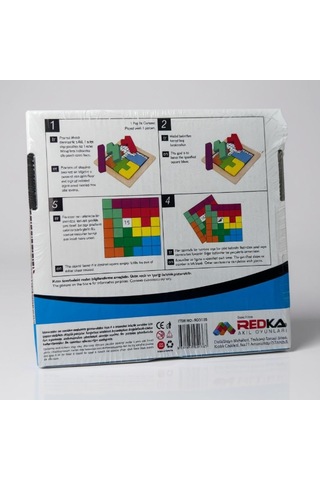 Redka Pratik Zeka 2 Ahşap Akıl Ve Mantık Oyunu - Eğitici Puzzle