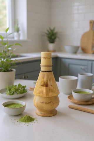 Bambum Cashi - Matcha Çayı Fırçası Bambu