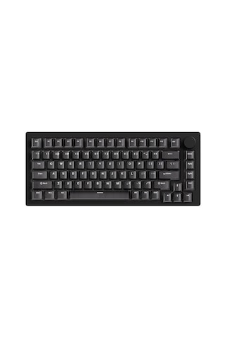 Akko Monsgeek M1 V5 He Black Transparent Astroaim Manyetik Switch 8k Hz Hall Effect Hotswap Rgb Kablosuz İngilizce Gaming Klavye