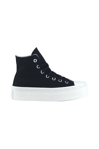 Converse Chuck Taylor All Star Modern Lift Kadın Siyah Spor Ayakkabı A06141c.001 Siyah