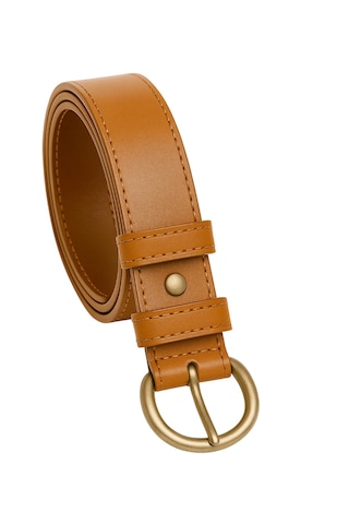 Kadın Kemer 2'li Set Deri Kot Ve Kumaş Çok Renkli