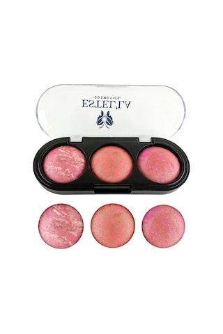 Estel'la 3'lü Allık - Terracotta Blush No: 1 Estel'la 3'lü Allık - Terracotta Blush No: 1