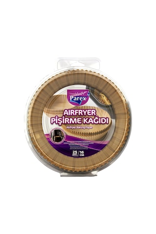 Airfryer Pişirme Kağıdı 25'li 12 Paket 1 Koli