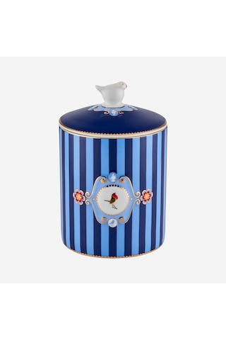 Pip Studio Mavi Porselen Saklama Kabı 1300 Ml