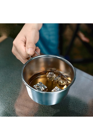 Açık Paslanmaz Çelik 450ml Sierra Kase Piknik Sofra Y24634-2 2 Sierra Bowls Çok Renkli