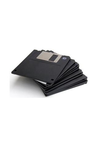 3.5" 1.44 Mb 10 lu Paket MF2HD Kutusuz Poşetli Floppy Disket