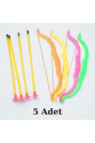 Plastik Ok Yay Seti 5 Adet
