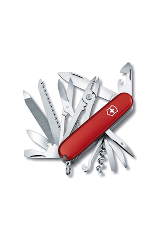 Tamirci İsviçre Ordu Bıçağı, 24 Fonksiyon, İsviçre Yapımı Büyük Bıçak, Tornavida, Kesme Ve Pense - Kırmızı Kırmızı