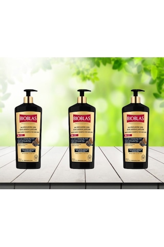 Saç Dökülmesine Karşı Siyah Sarımsak Şampuanı 1000 Ml 3 Adet Tüm Saç Tipleri