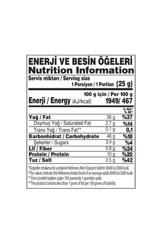 Yayla Notto Barbekü Çeşnili Mercimek Cipsi 55 G X12