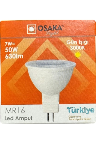4 Adet Osaka 7w 50w Sarı Işık 3000k G4 Duylu İğne Bacak Led Çanak Ampul