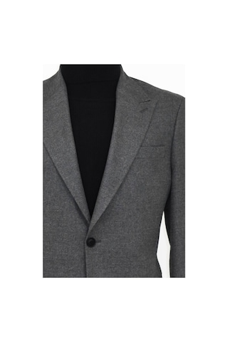 Wessi Desensiz Slim Fit Spor Gri Erkek Ceket 001