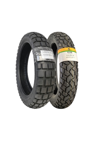 Mondial Prostreet 125 Motosiklet Lastik Seti 120/70-14 Ve 110/90-16 Tl Dubleks