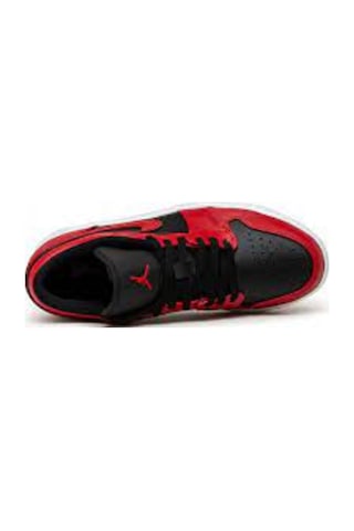 Nike Air Jordan 1 Low Reserve Bred 553558-606 Kırmızı