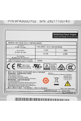 Fsp FSP300-20GSV Güç Kaynağı 300 W