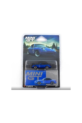1/64 Mazda Miata Mx-5 Na Tuned Version Dark Blue Çok Renkli