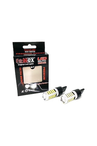 Femex Premium T20 7443 9W Led Ampul Çift Duy Beyaz 2835 Chip Merc