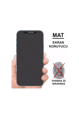 Apple iPhone Uyumlu 12 Mini Mat Seramik Esnek Ekran Koruyucu Nano 3 Adet