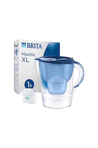 Brıta Marella Xl 3.5 L Filtreli Sürahi Pro Mavi