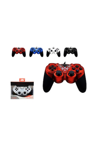 Platoon Usb Bilgisayar Oyun Kolu Gamepad Joystick Mavi