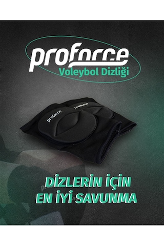 Proforce Vd10 Voleyol Dizliği Vd10xl Siyah
