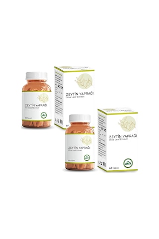 Anti Zeytin Yaprağı Ekstresi (Benolea) 60 Kapsül x 2 Adet